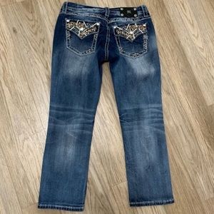 Miss Me Signature Cropped Jeans JE8091C 31 x 25” inseam